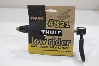 THULE Sweden Negro Low Rider Pro 821 Bloque de Montaje de Horquilla Portabicicletas - Nuevo en Caja Foto 1 de 4
