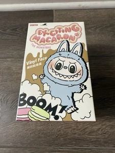 POP MART LABUBU The Monsters Exciting Macaron - Bolsa Sellada de Coco Sal Marina EE. UU. - Imagen 1 de 7