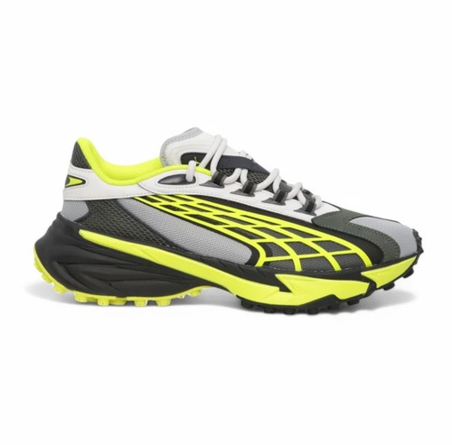 SNEAKERS PUMA UOMO GRIGIO LIME NERO SPIREX SCIFI US 10 5 EUR44 UK9 5