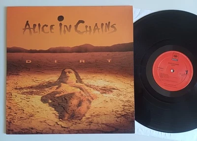 ALICE IN CHAINS dirt LP ORIGINAL 1992 SPANISH SPAIN 1st PRESS VG+ COND - Image 1 of 4