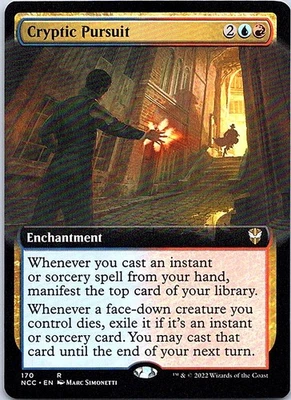 Cryptic Pursuit (Extended Art) R NCC Commander: Streets of New Capenna 170 NM - Image 1 of 2