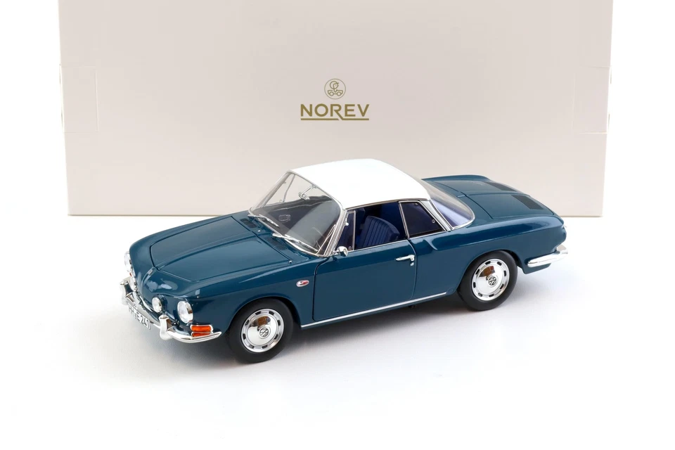 1/18 NOREV - VOLKSWAGEN - KARMANN GHIA TYPE 34 COUPE 1961 188646