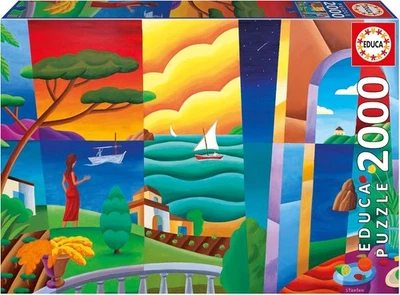 NOVO Quebra-cabeça Educa 2000 Peças 14+ Idades Penelope Espera - Imagem 1 de 2