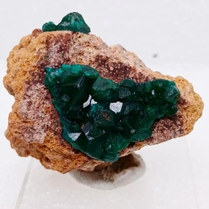 High Quality Dioptase Crystal Cluster Natural Dioptase Specimen Stone With Stand - Picture 1 of 10