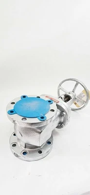 CRANE 4" C47 XUF Gate Valve WCB Class 150 Carbon Steel Flanged - Image 1 of 4