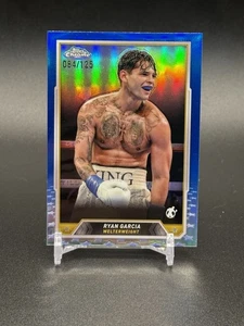 Ryan Garcia 2024 Topps Chrome Boxing #93 Blue Refractor #’d /125 - Bild 1 von 2