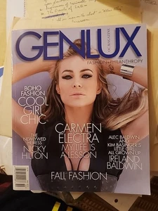 Carmen Electra Trauma & Men FALL 2015 GENLUX MAGAZINE Rare Fashion 120 Pages - Picture 1 of 17