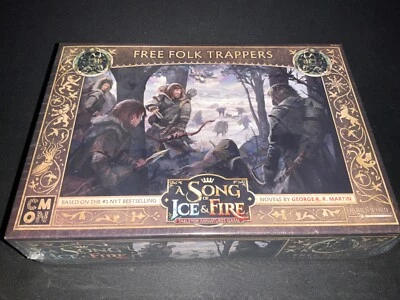 Free Folk Trappers Expansion A Song of Ice & Fire Miniatures ASOIAF CMON - Image 1 of 2