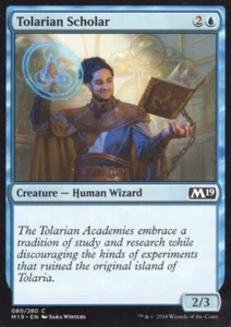 4X TOLARIAN SCHOLAR 080/280 CORE SET 2019 M19 MTG MAGIC LP X4 - Bild 1 von 1