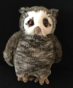 Wizarding World Harry Potter Peluche Gufo Universal Studios 10" Testa Girevole - Foto 1 di 7