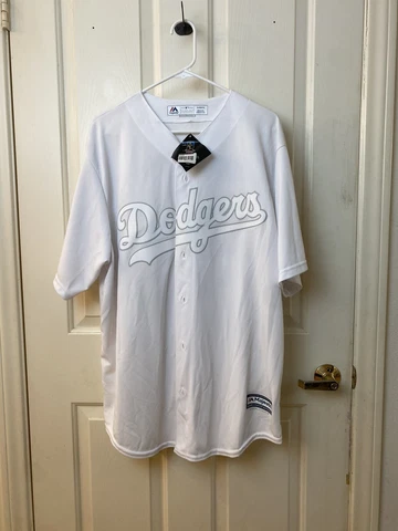 Vintage Majestic LA Dodgers Cody Bellinger White Mens Jersey Size XL New W Tags Cover