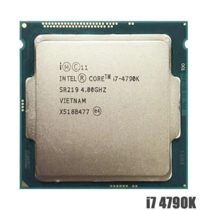 Intel Core i7-4790K 4.00 GHz Quad-Core 8 Threads LGA1150 SR219 CPU Processor - Picture 1 of 2
