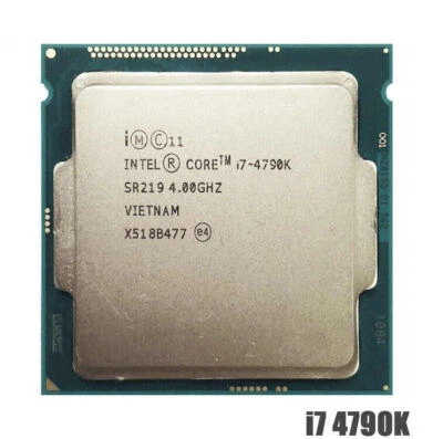 Intel Core i7-4790K 4.00 GHz Quad-Core 8 Threads LGA1150 SR219 CPU Processor - Image 1 of 2
