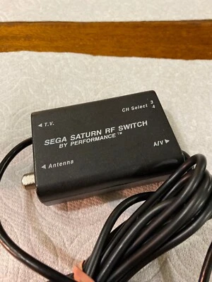 Sega Saturn RF Switch By Performance Model No.p.-045 Vintage - Image 1 of 2
