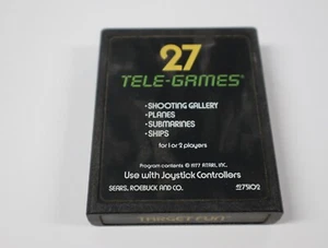 27 Tele-Games (Atari 2600) 1977 Cart Only - Picture 1 of 2