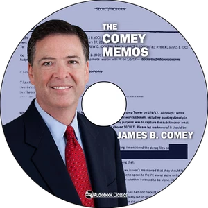 The Comey Memos - Unabridged MP3 CD Audiobook in paper sleeve - Imagen 1 de 8
