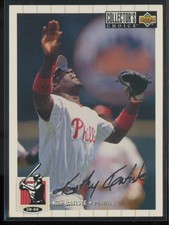 1994 Collector's Choice Silver Signature Kim Batiste Philadelphia Phillies #48