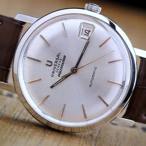 60's NICE UNIVERSAL GENÈVE POLEROUTER AUTOMATIC • 34mm • Cal. 1-69 • SERVICED - Picture 1 of 19