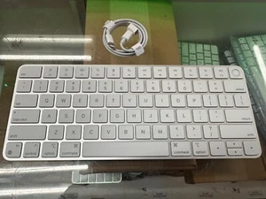 Oryginalna klawiatura Apple Magic z Touch ID biała / srebrna A2449 MK293LL/A - Zdjęcie 1 z 7