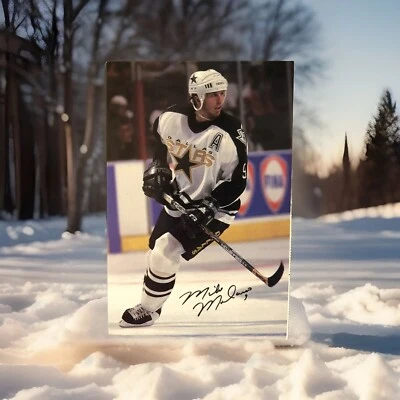 MIKE MADONO  4 X 6 POSTCARD SIZE DALLAS STARS - Image 1 of 4