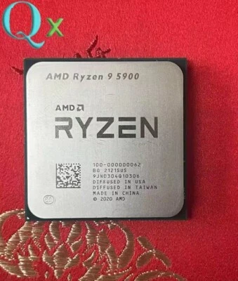 AMD Ryzen 9 5900 R9-5900 AM4 CPU Processor 3.0GHz 12Core 24Thr 65W Desktop 64MB - Image 1 of 2