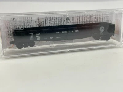 N Scale MTL B&O 50' Steel Side 14 Panel Fixed End Gondola 10500030 B&O #264020 - Image 1 of 3