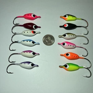 FLOATING JIGS, 12, 3/0 HOOK, FLUKE CANDY - Picture 1 of 1