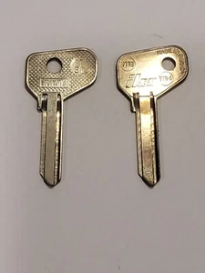 Llave en blanco de la marca Fiat, juego de 2, cerrajero, # FT 38 - Imagen 1 de 6