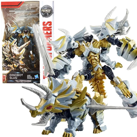 Hasbro Transformers Dinobot Slug Premier Last Knight Figure Deluxe Official Cover