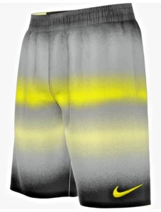 New Big Boy's Nike Swoosh Volley Swim Shorts, Horizon Stripe Medium - Picture 1 of 5