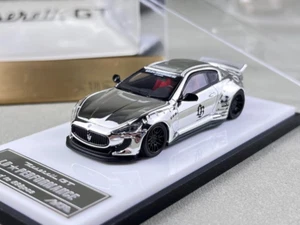 ZD HKM 1:64 Plating Silver GTS M145 MK1 LBWK Sports Model Diecast Metal Car - Picture 1 of 10