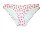Bas de bikini femmes taille 12 M&S palmiers blancs hipster slipster jambes hautes rester neuf