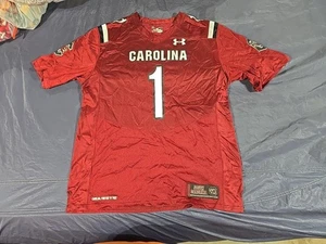 South Carolina USC Gamecocks Under Armour Football Jersey #1 Men's LG - Picture 1 of 20