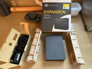 Seagate Expansion 10TB External Hard Drive HDD - USB 3.01  - Picture 1 of 5