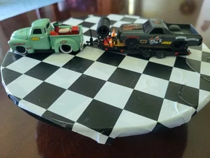 M2Customized1953 CHEVY 3100 TOW TRUCK GROUND POUNDERS &70 El Camino SS W/Trailer - Picture 1 of 23