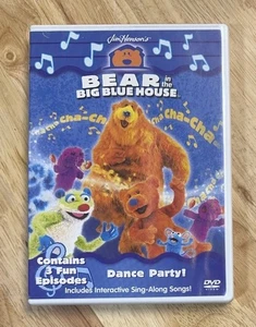Bear in the Big Blue House - Dance Party (DVD 2002) Rare OOP Jim Henson w/Insert - Picture 1 of 3
