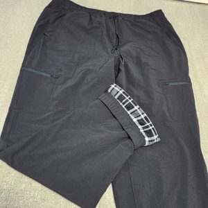 Eddie Bauer Hose Damen 14 Flexion Fleece gefüttert Polor Performance Gummibund - Bild 1 von 11