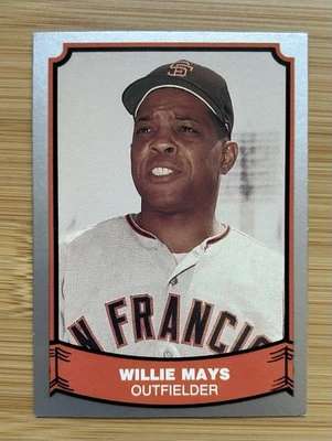 Pacific Baseball Legends 1988 - Willie Mays #24 Foto 1 de 2