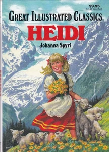 Heidi (Great Illustrated Classics) by Johanna Spyri (Hardcover) - Picture 1 of 2