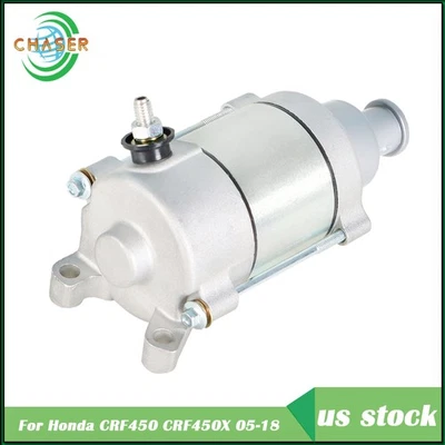 Reemplazo de arranque para Honda CRF450 CRF450X 2005-2016 2017 2018 31200-MEY-671 Foto 1 de 4