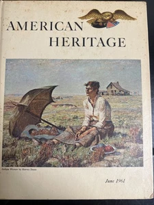Vintage 1961 Juni, American Heritage The Book Of History - Bild 1 von 6