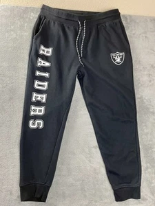 Las Vegas Raiders Herren Jogginghose Sweatpants schwarz Gr. XL Taschen Kordelzug - Bild 1 von 16