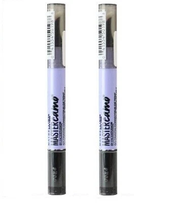 Pack of 2 Maybelline Master Camo Color Correcting Pens, Blue for Sallowness (20) - Image 1 of 4