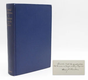1916 PERSONAL RECOLLECTIONS OF ABRAHAM LINCOLN 1st ED SIGNED Ann Rutledge Law - Imagen 1 de 12