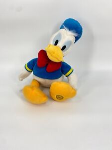 Donald Duck Bow Tie 18" Plush Disney Authentic Pre-Owned