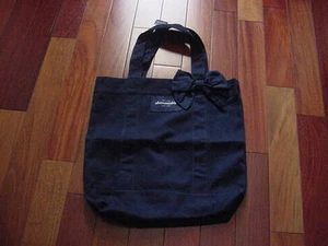 ABERCROMBIE & FITCH each Book Bag Shoulder Tote Handbag Blue Carry On Embroider - Picture 1 of 8