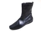 Bally Ankle Boots Black Leather Women Size Us 4.5 Eu 35