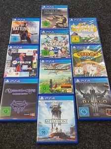 10 Top Playstation 4 PS4 Spiele Sammlung Paket Star Wars Diablo Fifa 21 usw P13 - Bild 1 von 1