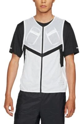 Nike Men's Run Division Pinnacle Running Vest (White) DA1319-100 - Image 1 of 2