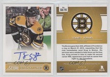 2013-14 Score Signatures Torey Krug #SS-TR Auto